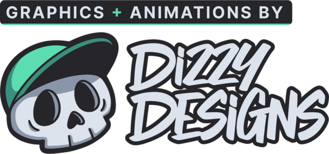 Graphics + animations by Dizzy Designs